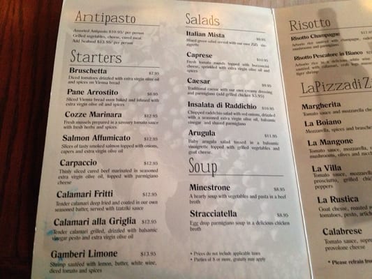 Menu photo 3 Zizi Trattoria Woodbridge, ON Menu photo 3 Zizi Trattoria Woodbridge, ON