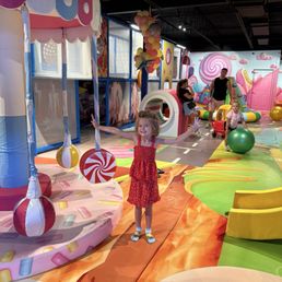 My 4 year old daughter having so much fun.