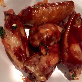 AwesomeSauce - 5 Pieces Extra Small Wing with honey bbq sauce - Burgers Near Me - Astoria, New York