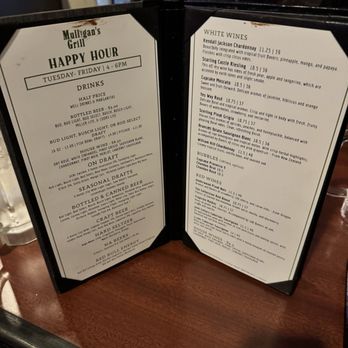 Mulligan's Grill - HH menu - American Near Me - Ellisville, Missouri