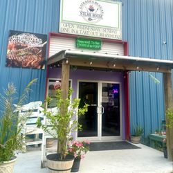 Estrada’s Mexican Steak House - Restaurant entrance.