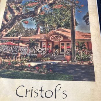Cristof's on McGregor - Menu view - Salad Near Me - Fort Myers, Florida Cristof's on McGregor - Menu view - Salad Near Me - Fort Myers, Florida