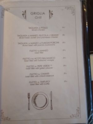 Menu photo 7 Trattoria Vasari Florence, FI