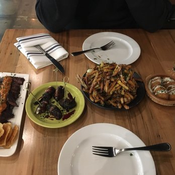 Tapagria Spanish Tapas - Skirt steak, Jamon dates, truffle fries, cod fritters - Spanish Near Me - Markham, Ontario Tapagria Spanish Tapas - Skirt steak, Jamon dates, truffle fries, cod fritters - Spanish Near Me - Markham, Ontario