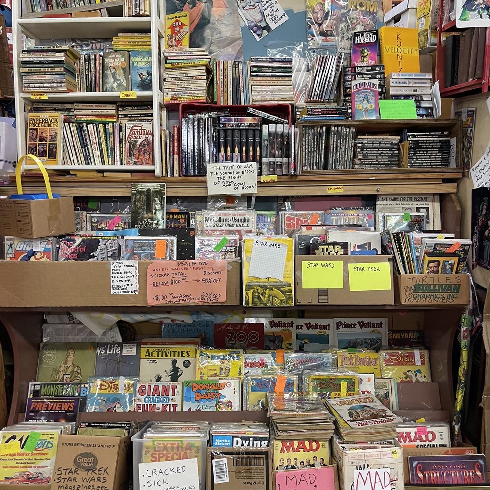 East Fork Mall - One small part of the books and comics available in six booths on the far left wall (Row A). - Antiques Near Me - Sunnyvale, Texas East Fork Mall - One small part of the books and comics available in six booths on the far left wall (Row A). - Antiques Near Me - Sunnyvale, Texas