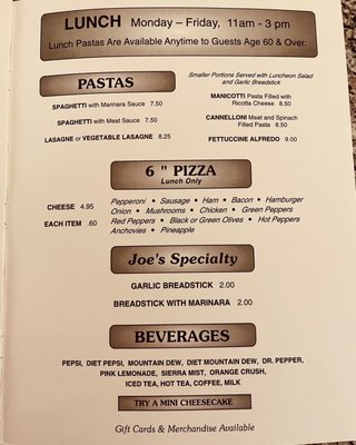 Menu photo 8 Joe Bologna's Lexington, KY