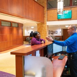 Roanoke Higher Education Center - RHEC Security is onsite during business hours.