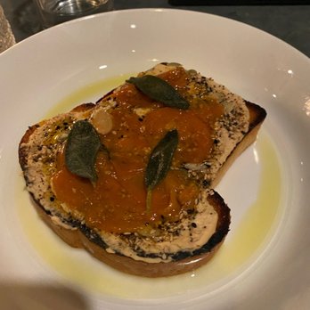 Drink Well - Hummus on ONE piece of toast $11 - Gastropubs Near Me - Austin, Texas