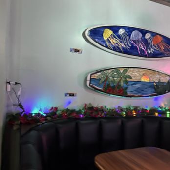 Seven Seas Bar and Grill - More decorative surfboards - Seafood Near Me - Vista, California Seven Seas Bar and Grill - More decorative surfboards - Seafood Near Me - Vista, California