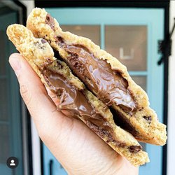 Sweet Marie's Cookie and Coffee House - Nutella Stuffed Cookie