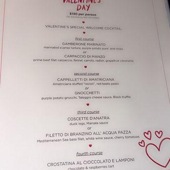 n10 Los Angeles - An underwhelming Valentine's Day dinner for $130 per person. - Italian Near Me - Los Angeles, California