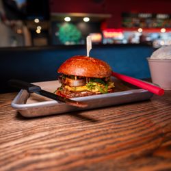 Hopdoddy Burger Bar - Special pork belly burger
