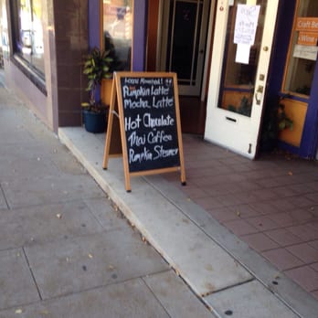Blend Salon - Coffee sign that captured our attention. - Hair Salons Near Me - Clayton, Missouri