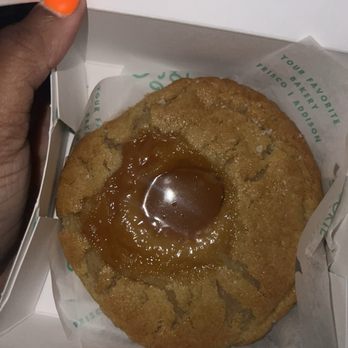 Cookie Society - Addison - I love The Salted caramel cookie!! - Desserts Near Me - Addison, Texas