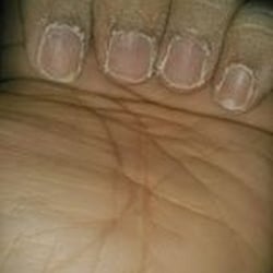 Izumi Spa & Nail - This was taken after the guy stormed off because I told him my nails weren't filed straight