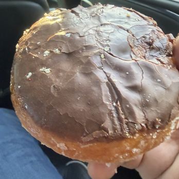 Rolling Pin Donuts - I think this was Boston cream - Donuts Near Me - Camarillo, California Rolling Pin Donuts - I think this was Boston cream - Donuts Near Me - Camarillo, California