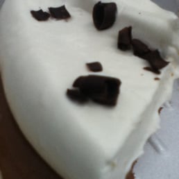 Slice of French silk pie Slice of French silk pie