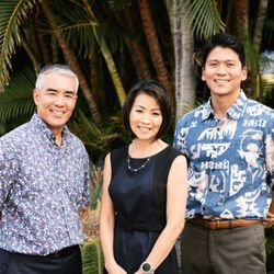 Nelson O. Yoshioka Jr. O.D - From left: Dr. Nelson O. Yoshioka, Jr., Dr. Cheryl C. Niitani and Dr. Evan S. Tanaka