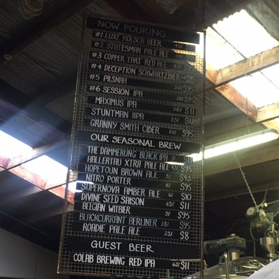 Menu photo 1 Hallertau Brewery & Biergarten Auckland, CAN Menu photo 1 Hallertau Brewery & Biergarten Auckland, CAN