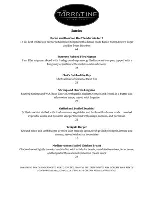 Menu photo 2 The Tarratine Bangor, ME