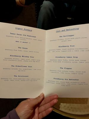 Menu photo 2 The Speakeasy Distillery Wichita Falls, TX Menu photo 2 The Speakeasy Distillery Wichita Falls, TX