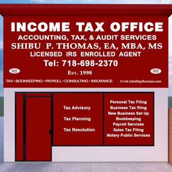 Shibu P. Thomas, EA, MBA, MS - Office Outside - Accountants Near Me - Staten Island, New York Shibu P. Thomas, EA, MBA, MS - Office Outside - Accountants Near Me - Staten Island, New York