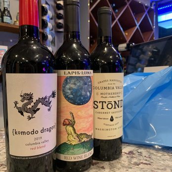 Jolson’s Wines & Spirits - finally able to find Lapis Luna Cabernet Sauvignon, Stond Cabernet Sauvignon, and Komodo Dragon Red Blend all in one place - Beer, Wine & Spirits Near Me - Queens, New York