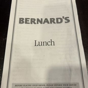 Bernard's - Menu - Chinese Near Me - Chestnut Hill, Massachusetts Bernard's - Menu - Chinese Near Me - Chestnut Hill, Massachusetts