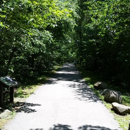Path to the 20th Maine area. Path to the 20th Maine area.