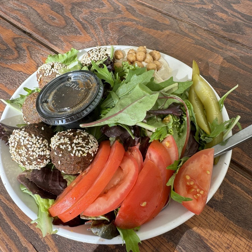 Middle Eats - Falafel, salad, hummus, pickles. - Middle Eastern Near Me - Honolulu, Hawaii