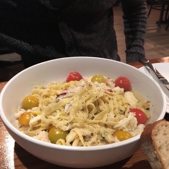 The Mill Steakhouse + Spirits - Corn and crab linguine - Sports Bars Near Me - Milton, Washington The Mill Steakhouse + Spirits - Corn and crab linguine - Sports Bars Near Me - Milton, Washington