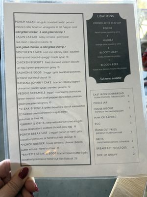 Menu photo 2 Porch Restaurant South Jordan, UT Menu photo 2 Porch Restaurant South Jordan, UT