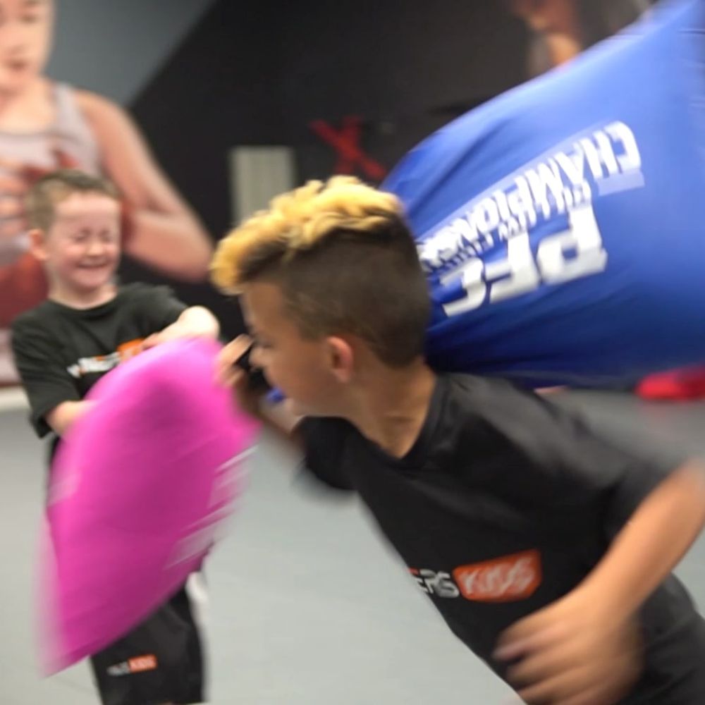 Pillow fighting championship Logo