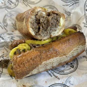 Femi's Pizza - Cheesesteak- toasted bun was standard, pretty good overall, but very greasy - Pizza Near Me - Collingdale, Pennsylvania