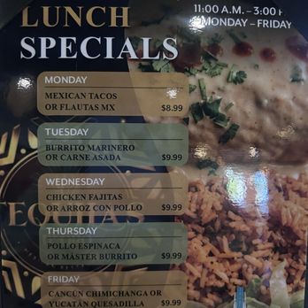 Tequilas D Oro - Lunch specials - Mexican Near Me - Jacksonville, Florida