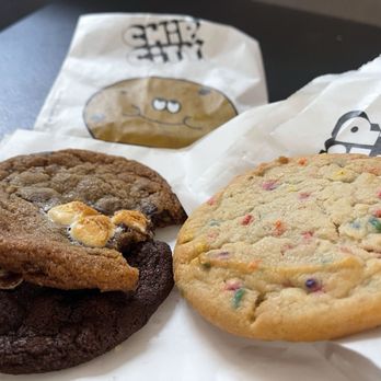 Chip City - Smores, triple chocolate and confetti cookies - Desserts Near Me - Mclean, Virginia