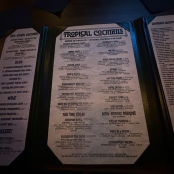 Broken Compass Tiki - Cocktail menu - New American Near Me - Burbank, California Broken Compass Tiki - Cocktail menu - New American Near Me - Burbank, California