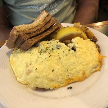 The Frog Pond - Meat lovers omelette - Breakfast & Brunch Near Me - St Pete Beach, Florida