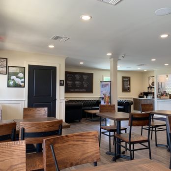 PJ’s Coffee - tables and chairs in a coffee shop - Coffee & Tea Near Me - Biloxi, Mississippi