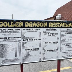 Golden Dragon - Menu
