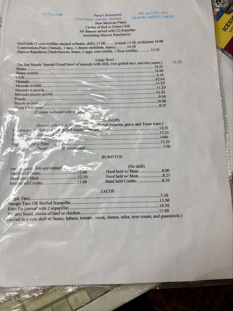 Patsy's Restaurant & Bakery Logo