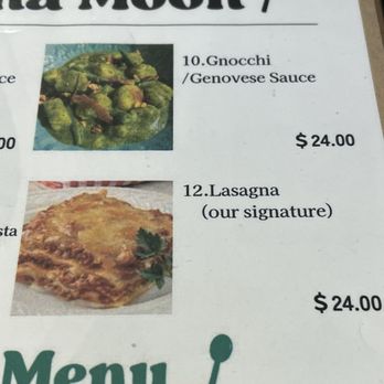 Cucina Moon - Lasagne on menu - Pasta Shops Near Me - Honolulu, Hawaii
