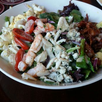 Pappadeaux Seafood Kitchen - Seafood Cobb salad with shrimp and crab - Seafood Near Me - Lawrenceville, Georgia