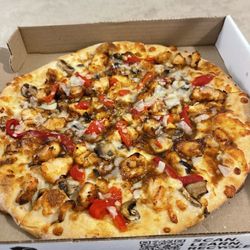 Vintage Pizza - Small white lotus pizza