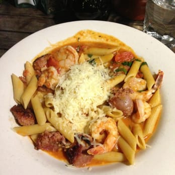 Cafe Cruz - Seafood and sausage penne - Seafood Near Me - Soquel, California Cafe Cruz - Seafood and sausage penne - Seafood Near Me - Soquel, California