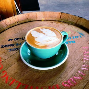 Ten Drops Coffee - Almond milk latte! - Coffee & Tea Near Me - Plainfield, Illinois