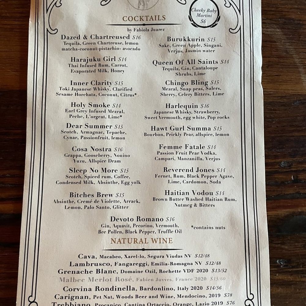 Altar - Cocktail Bars Near Me - Brooklyn, New York