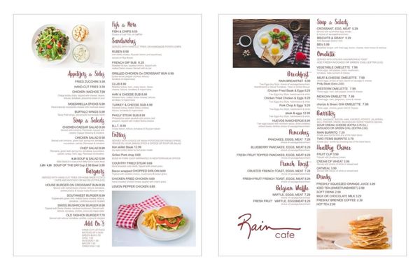 Menu photo 5 Rain Cafe Lubbock, TX