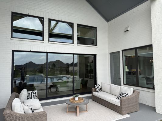 Residential Window Cleaning - Inviting a company into your home requires trust. That's why professionalism matters just as much as the quality of the cleaning itself.

Our technicians are trained to work carefully and respectfully inside occupied homes. We wear shoe covers indoors, protect flooring and furniture with towels when necessary, and use equipment designed to prevent damage to walls, floors, and landscaping. We believe premium service is about more than clean glass — it's about giving homeowners confidence and peace of mind throughout the entire experience.


We clean both interior and exterior windows using professional-grade tools — from old-fashion mops and squeegees to purified water systems (only when it's needed) designed to leave glass crystal clear and streak-free.

We use professional squeegee techniques combined with purified water technology to safely remove dirt, pollen, dust, fingerprints, bug residue, and mineral buildup from your windows. Interior and exterior