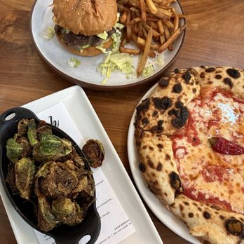 The Beamhouse - Dry-Aged Burger, Hot Oil Pie, Crispy Brussels Sprouts - Pizza Near Me - Glastonbury, Connecticut